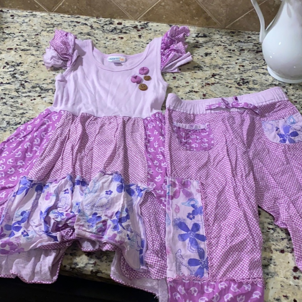 Two piece girls set! Size 5t